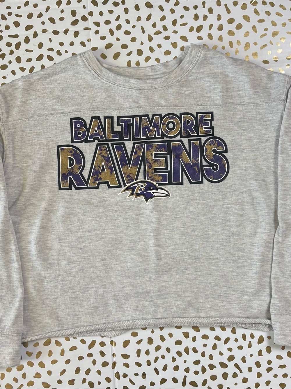 Kids Gray Crewneck Sweatshirt